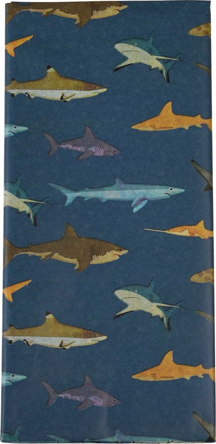 Hedvábné papíry v sadě 10 ks Sharks – Rex London Rex London
