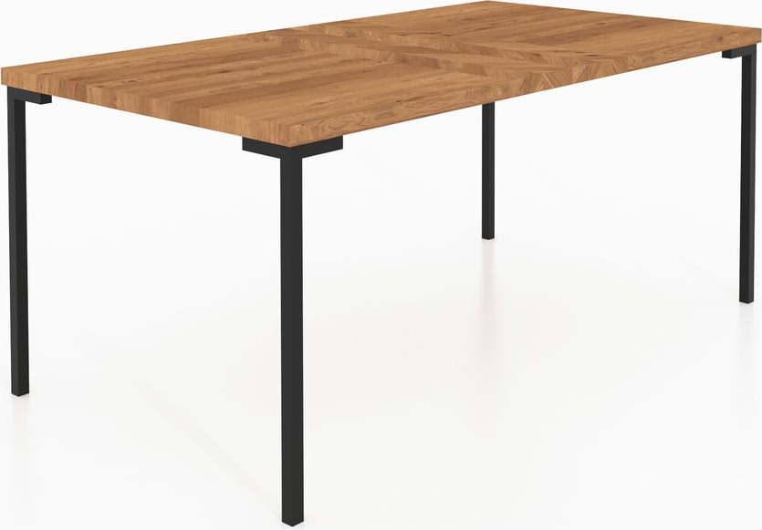 Jídelní stůl z dubového dřeva 90x160 cm Abies – The Beds The Beds