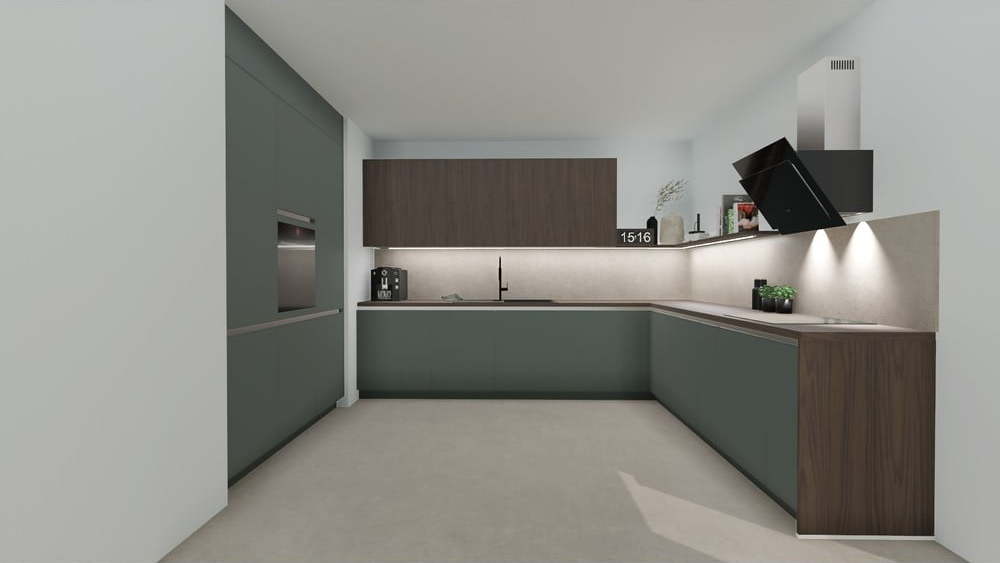Kuchyně Tapas do U bez spotřebičů 758 cm Bonami