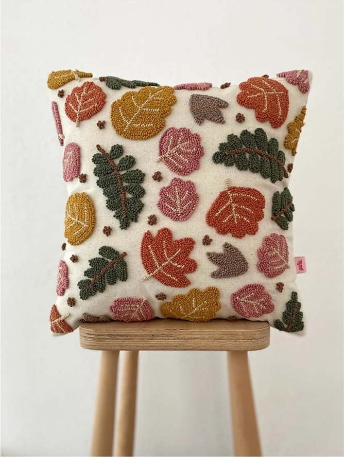 Povlak na polštář 42x42 cm Autumn Leaves – Oyo home Oyo home