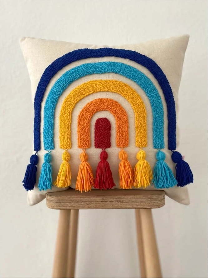 Povlak na polštář 45x45 cm Rainbow – Oyo home Oyo home