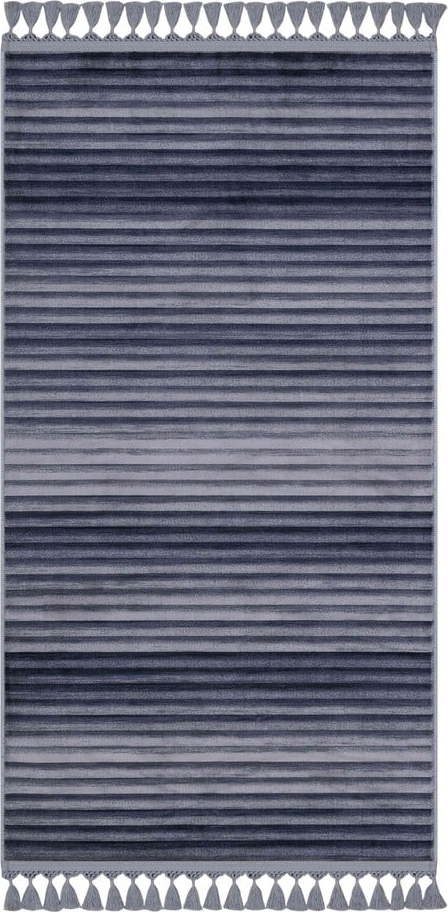 Šedý pratelný koberec 180x120 cm - Vitaus Vitaus