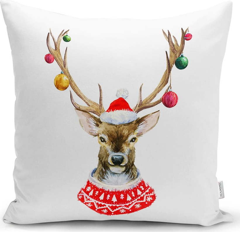 Textilní povlak na polštář s vánočním motivem 43x43 cm – Mila Home Mila Home