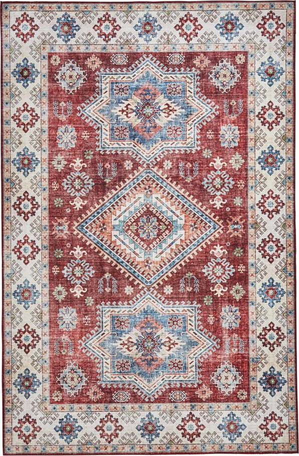 Červený/béžový koberec 270x180 cm Topaz - Think Rugs Think Rugs