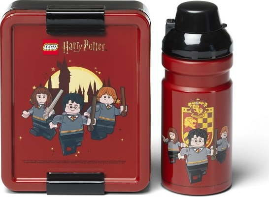 Dětský svačinový box s lahví 2 ks Harry Potter – LEGO® LEGO