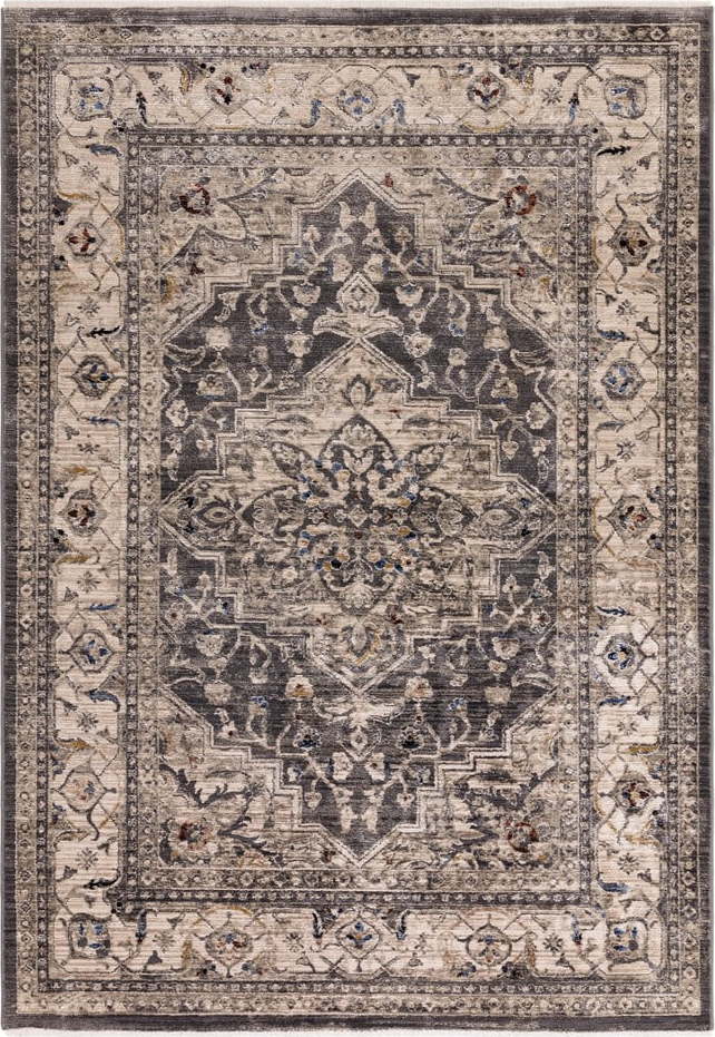 Antracitový koberec 240x330 cm Sovereign – Asiatic Carpets Asiatic Carpets
