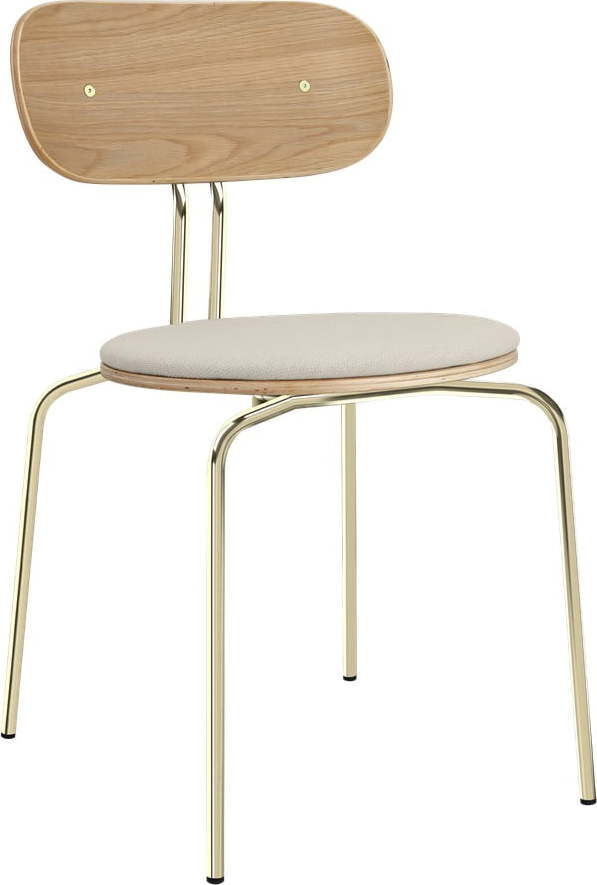 Jídelní židle v krémovo-zlaté barvě Curious – UMAGE UMAGE