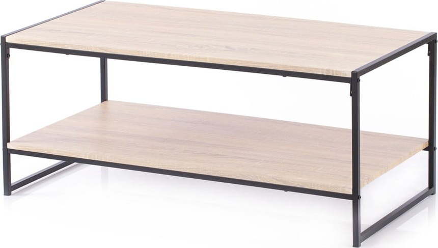 Konferenční stolek s deskou v dubovém dekoru v přírodní barvě 53x105 cm Coxe – Homede HOMEDE