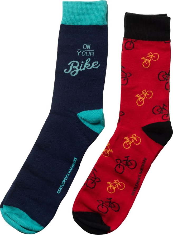Pánské ponožky sada 2 párů Bike – Gentlemen's Hardware Gentlemen's Hardware
