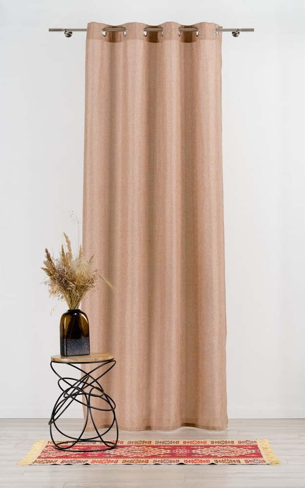 Světle hnědý závěs 140x245 cm Colin – Mendola Fabrics Mendola Fabrics