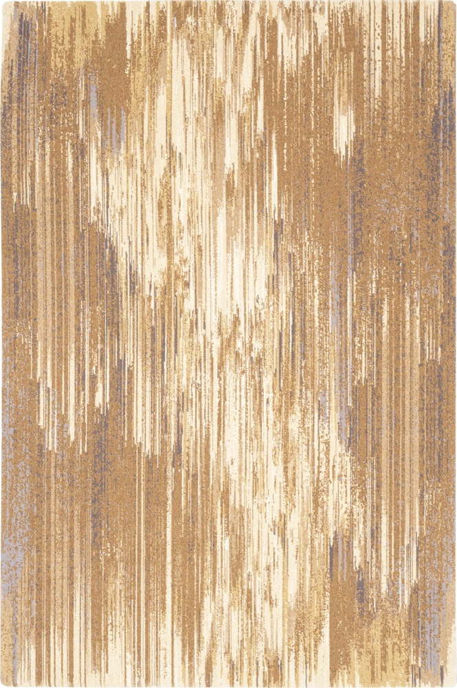 Béžový vlněný koberec 100x180 cm Nova – Agnella Agnella