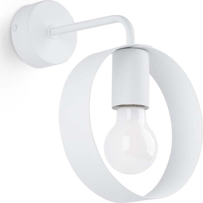Bílé nástěnné svítidlo ø 12 cm Lammi – Nice Lamps Nice Lamps