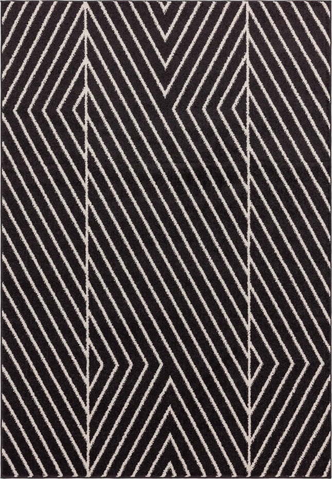 Černo-bílý koberec 120x170 cm Muse – Asiatic Carpets Asiatic Carpets