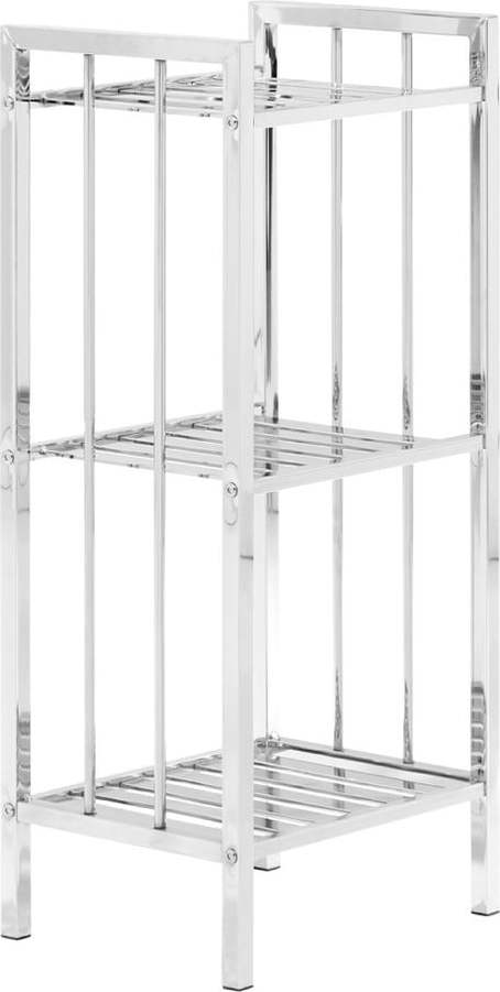 Koupelnový regál ve stříbrné barvě 33x73 cm – Premier Housewares Premier Housewares