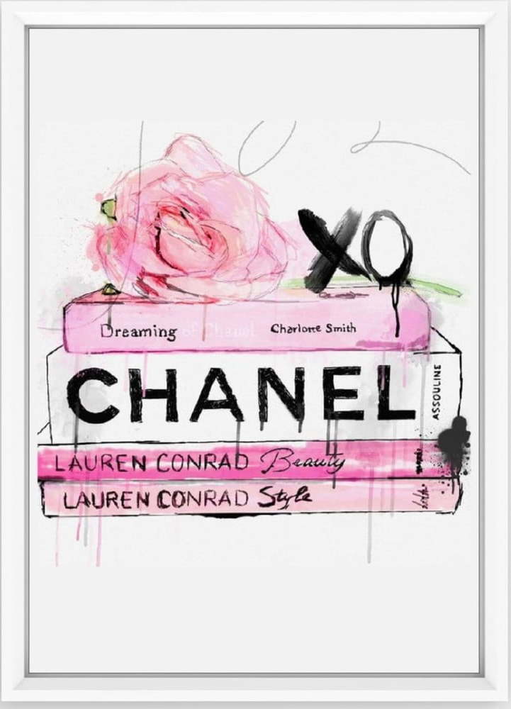 Plakát 20x30 cm Books Chanel – Piacenza Art Piacenza Art