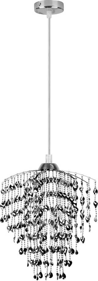 Závěsné svítidlo ve stříbrné barvě ø 30 cm Sardi – Candellux Lighting Candellux Lighting