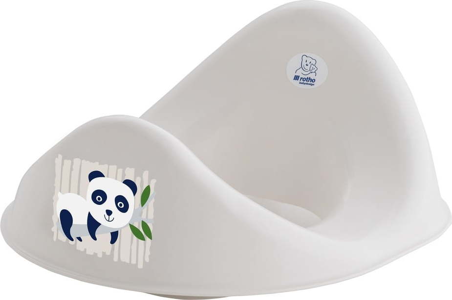 Bílé dětské WC sedátko PANDA – Rotho ROTHO