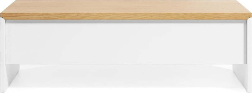 Konferenční stolek v dekoru dubu v bílo-přírodní barvě 60x110 cm Abilen – Kave Home Kave Home