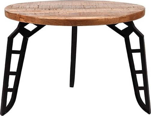 Odkládací stolek s deskou z mangového dřeva LABEL51 Flintstone