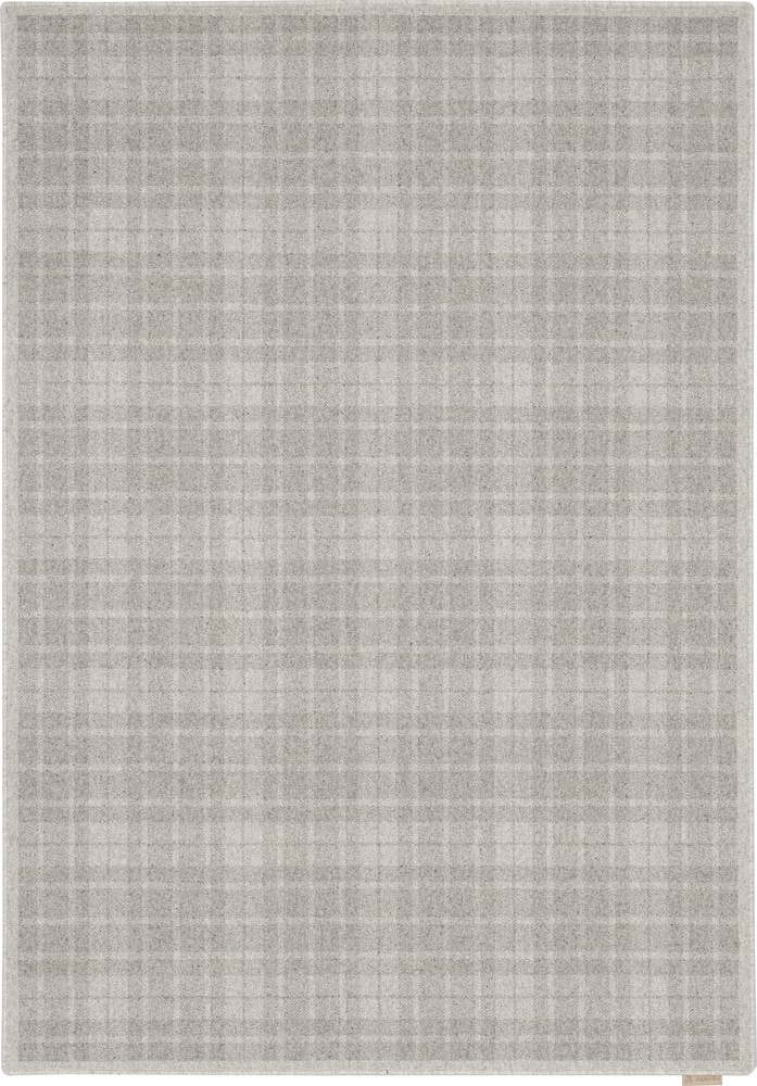 Světle šedý vlněný koberec 200x300 cm Pano – Agnella Agnella