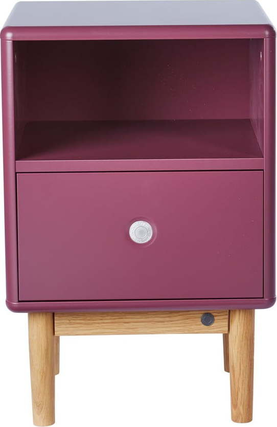 Tmavě fialový noční stolek Color Box – Tom Tailor Tom Tailor