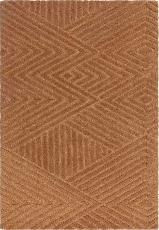 Vlněný koberec v cihlové barvě 120x170 cm Hague – Asiatic Carpets Asiatic Carpets