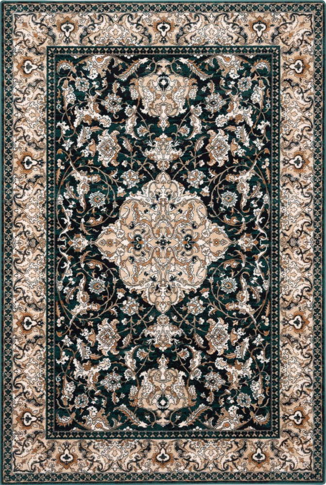 Zelený vlněný koberec 160x240 cm Lauren – Agnella Agnella