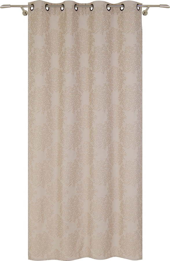 Béžový závěs 140x245 cm Kansai – Mendola Fabrics Mendola Fabrics