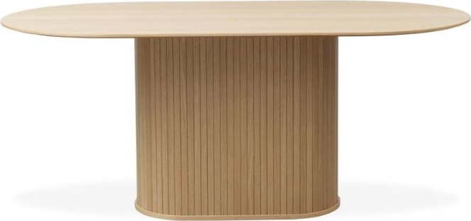 Jídelní stůl s deskou v dubovém dekoru 95x180 cm Nola – Unique Furniture Unique Furniture