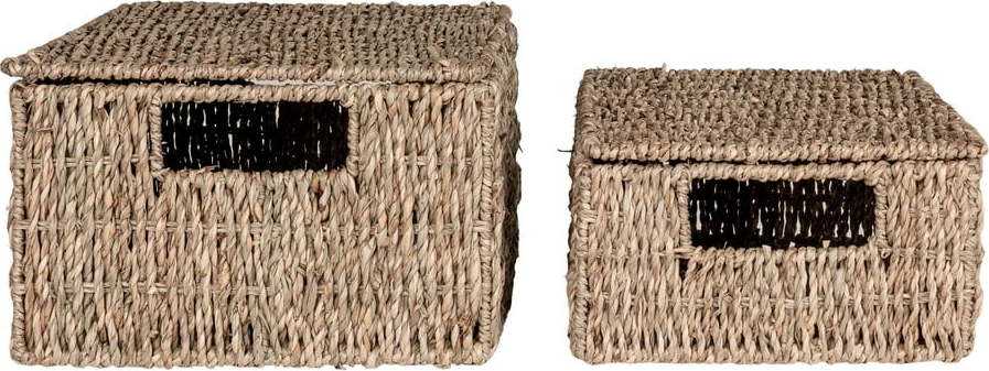 Košíky z mořské trávy v sadě 2 ks Venosa – House Nordic House Nordic
