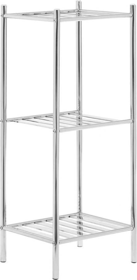 Koupelnový regál ve stříbrné barvě 33x78 cm – Premier Housewares Premier Housewares