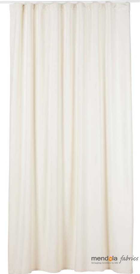 Krémový sametový závěs 140x245 cm Roma – Mendola Fabrics Mendola Fabrics