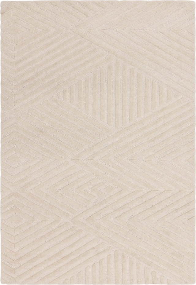Krémový vlněný koberec 160x230 cm Hague – Asiatic Carpets Asiatic Carpets