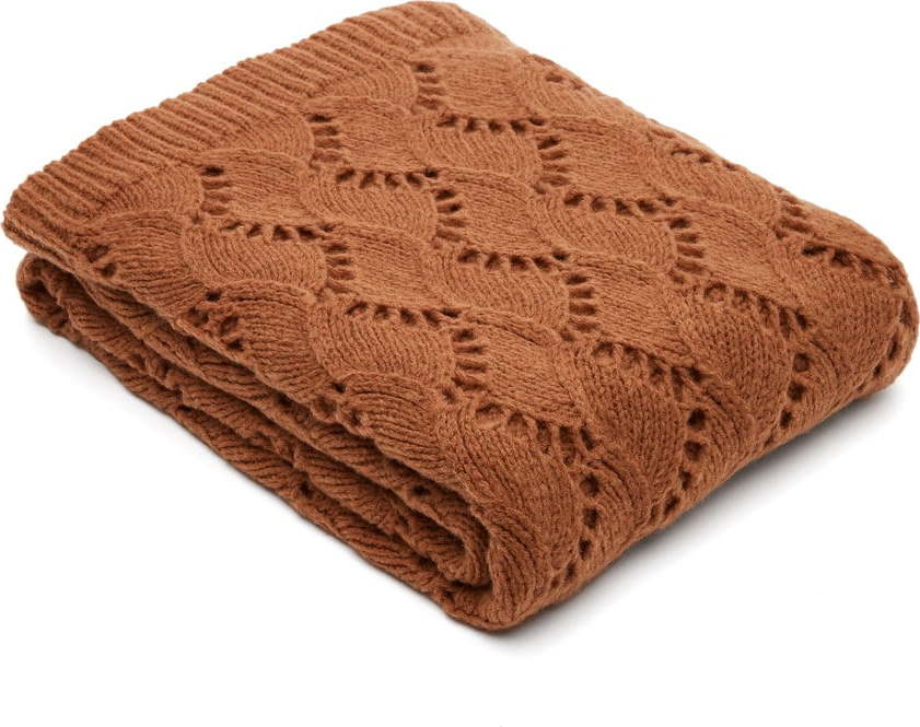 Pletená deka z vlny a směsi vláken 130x170 cm Mesias – Kave Home Kave Home