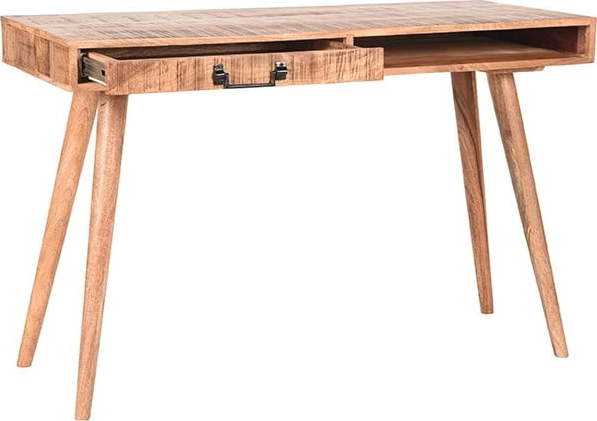 Pracovní stůl z mangového dřeva 50x118 cm Steady – LABEL51 LABEL51