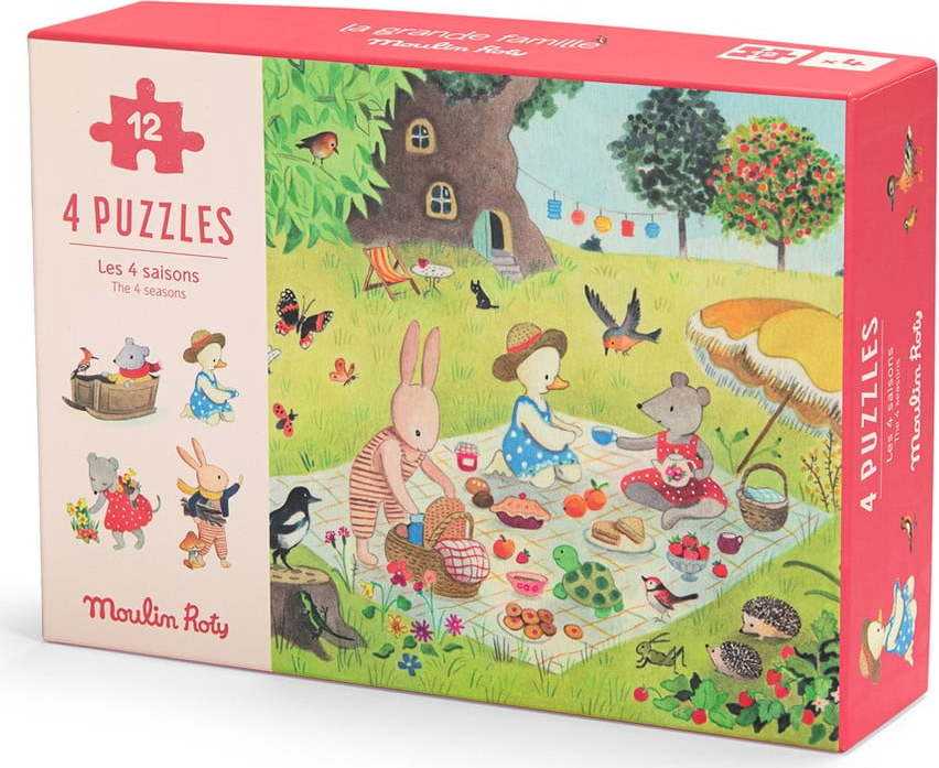 Puzzle La Grande Familie – Moulin Roty Moulin Roty