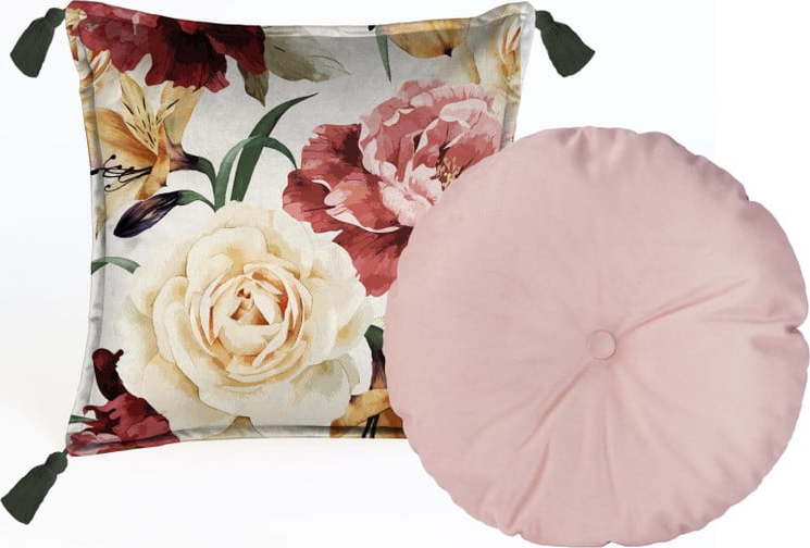 Sada 2 dekorativních polštářů Velvet Atelier Wendy Velvet Atelier