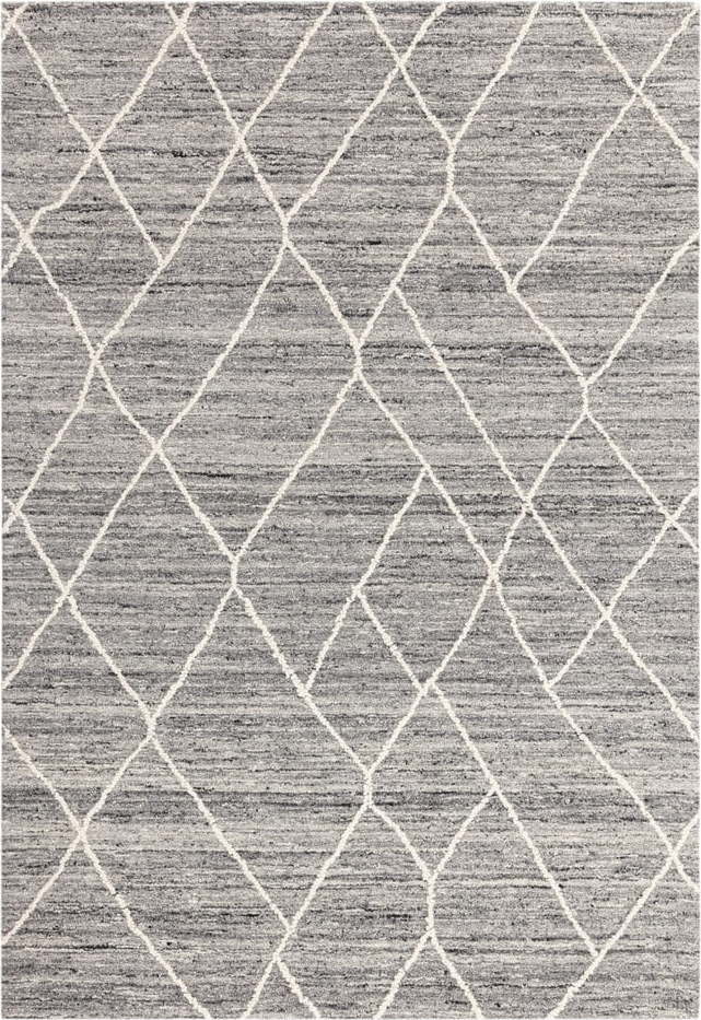 Šedý vlněný koberec 120x170 cm Noah – Asiatic Carpets Asiatic Carpets