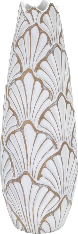 Bílá vysoká váza z polyresinu 55 cm Panama – Mauro Ferretti Mauro Ferretti