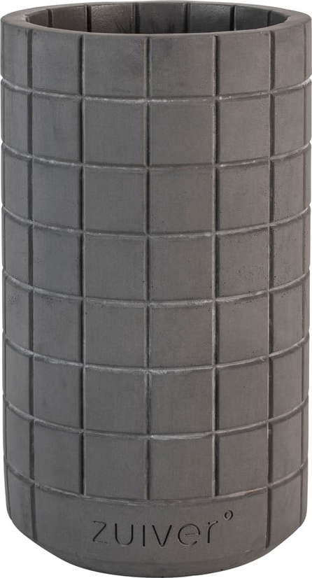 Tmavě šedá váza z betonu Fajen – Zuiver Zuiver