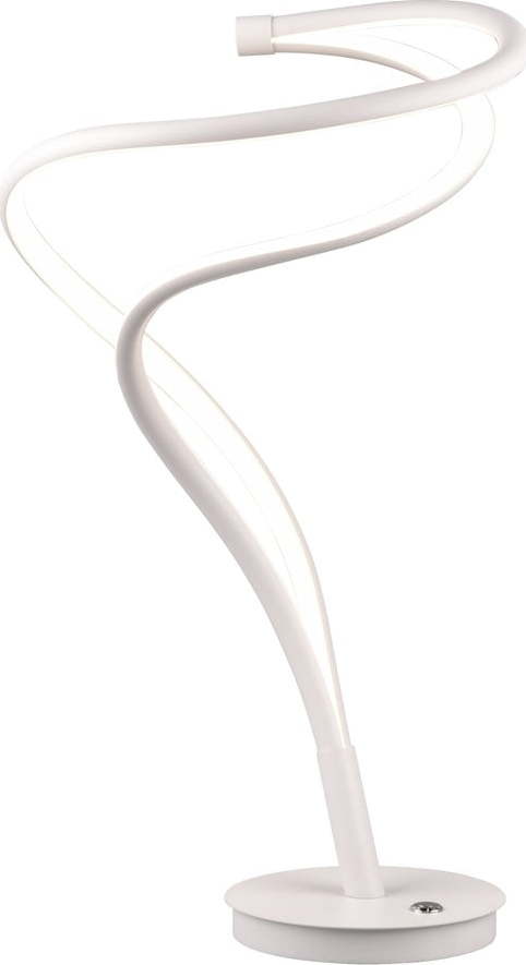 Bílá LED stolní lampa s kovovým stínidlem (výška 56 cm) Nala – Trio Select Trio Select