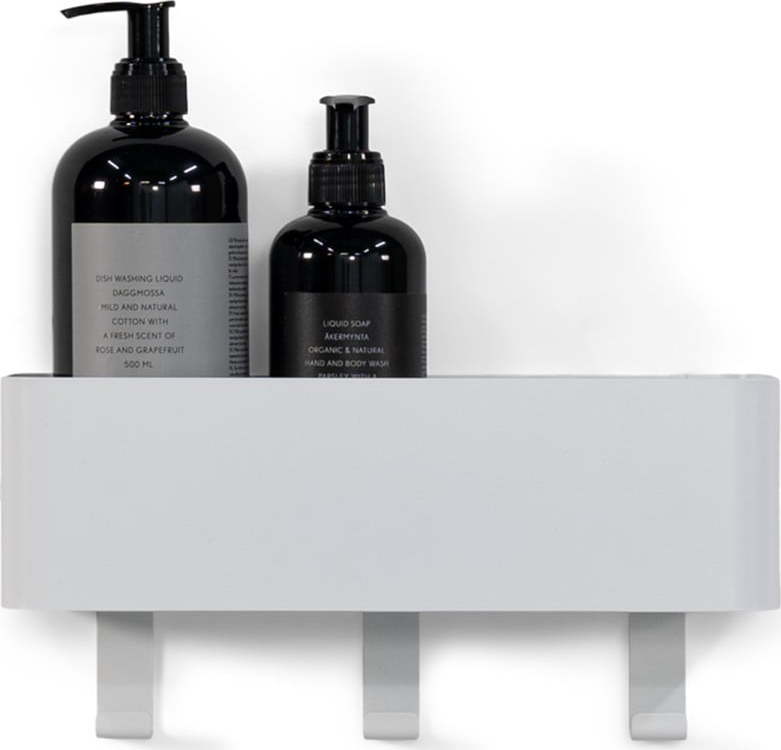 Bílá nástěnná ocelová koupelnová polička Multi – Spinder Design Spinder Design