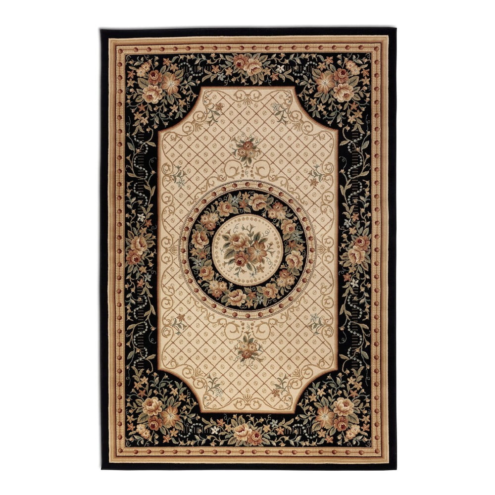 Černo-béžový koberec 200x280 cm Herat – Nouristan Nouristan