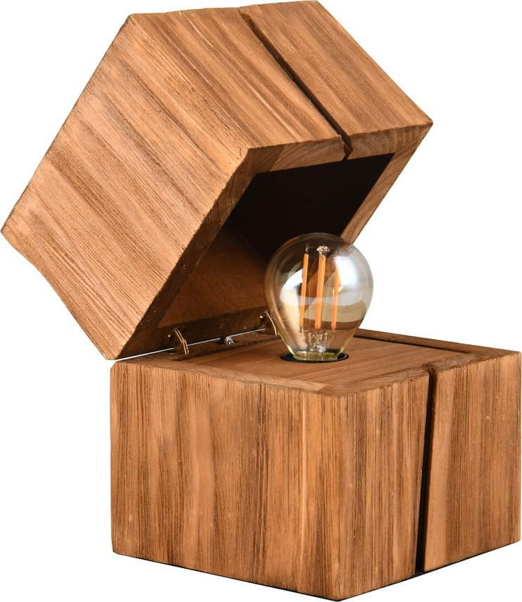 Hnědá stolní lampa (výška 16 cm) Treasure – Trio TRIO