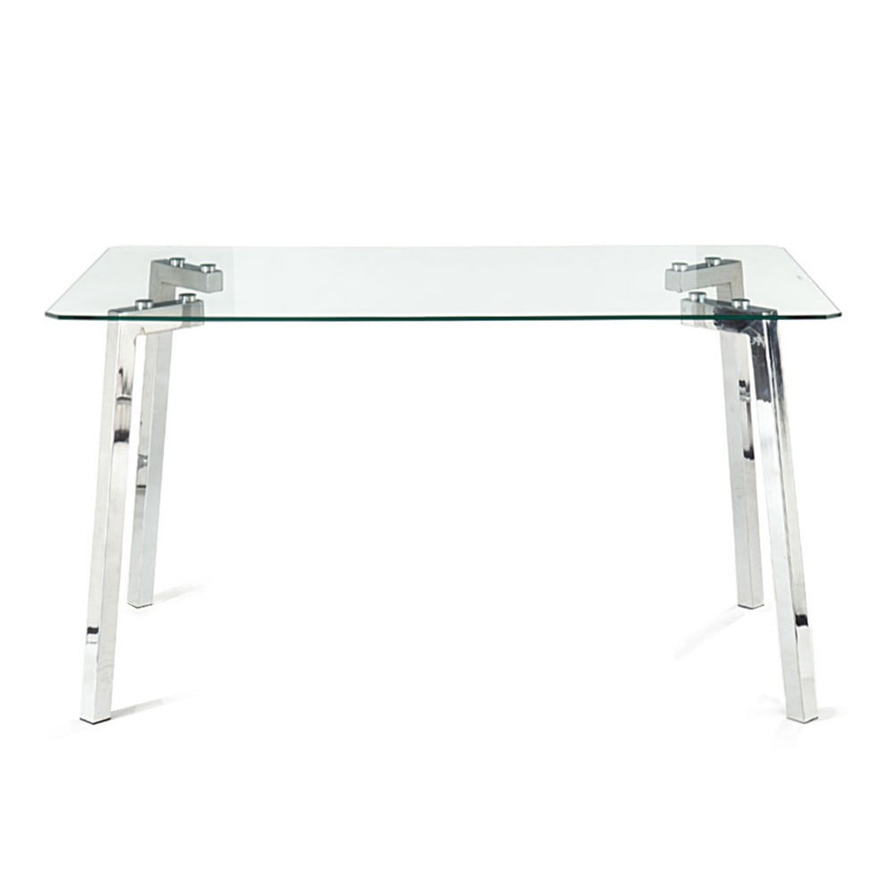 Jídelní stůl se skleněnou deskou 80x140 cm Kirk – Tomasucci Tomasucci