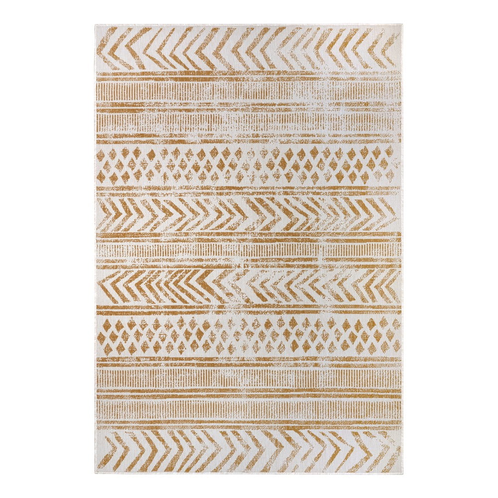 Okrově žluto-bílý venkovní koberec 160x230 cm Biri – NORTHRUGS NORTHRUGS