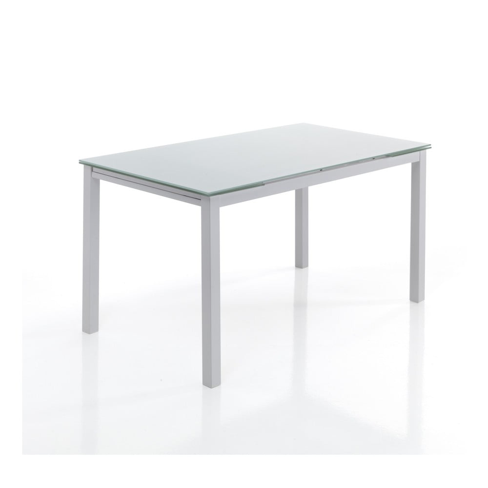 Rozkládací jídelní stůl se skleněnou deskou 80x140 cm New Daily – Tomasucci Tomasucci