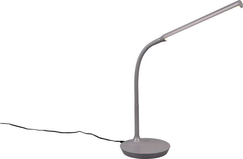 Šedá LED stolní lampa (výška 38 cm) Toro – Trio TRIO