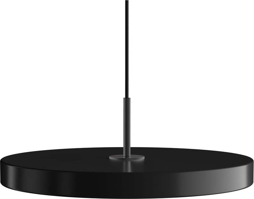 Černé LED závěsné svítidlo s kovovým stínidlem ø 43 cm Asteria Medium – UMAGE UMAGE