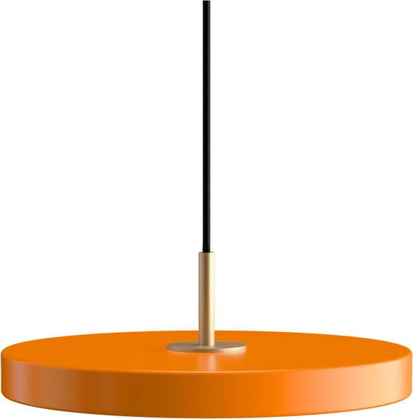 Oranžové LED závěsné svítidlo s kovovým stínidlem ø 31 cm Asteria Mini – UMAGE UMAGE